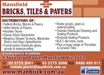 Mansfield Brick~ Tiles & Pavers