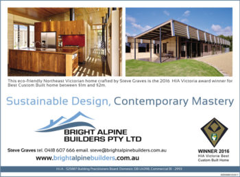 Steve Graves Building Contructions Pty Ltd – Trading as Bright Alpine Builders Pty Ltd
