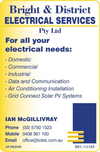 Bright & District Electrical Services Pty Ltd