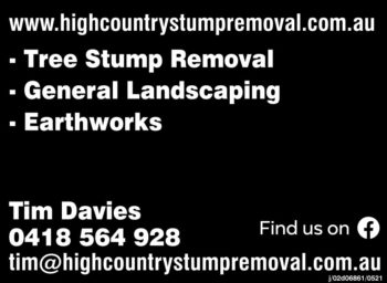 High Country Stump Removal