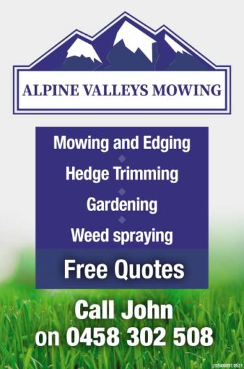 Alpine Valleys Mowing