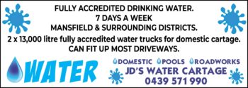JD’s Water Cartage
