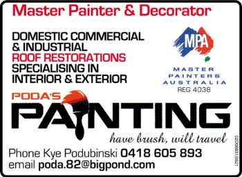 Poda’s Painting Registered Master Painter & Decorator