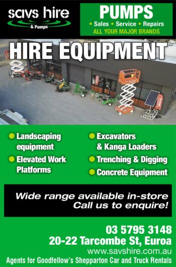 Savs Equip Hire & Pumps Pty.Ltd